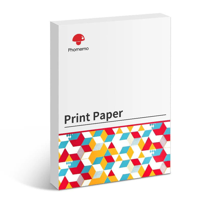 Inkless Mini Printer – Wireless, Portable & Rechargeable