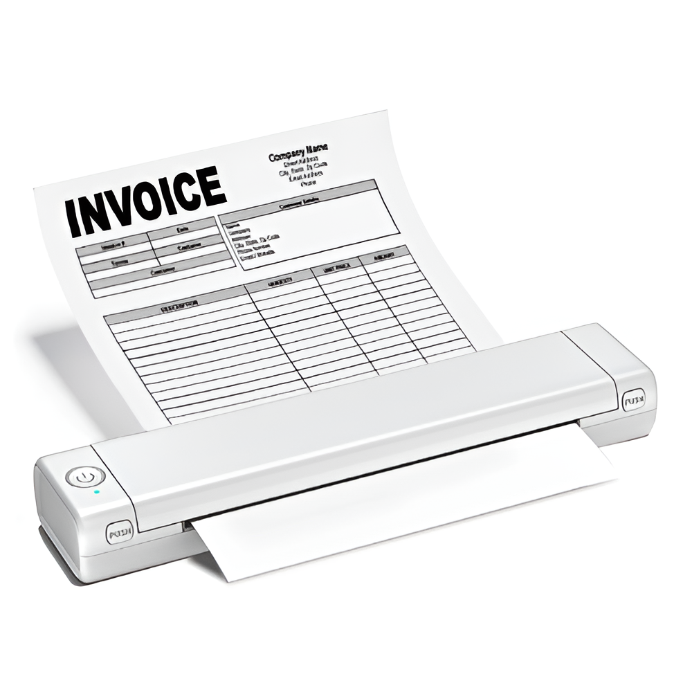 Inkless Mini Printer – Wireless, Portable &amp; Rechargeable
