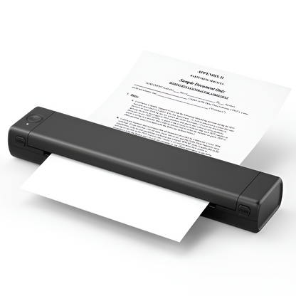 Inkless Mini Printer – Wireless, Portable &amp; Rechargeable